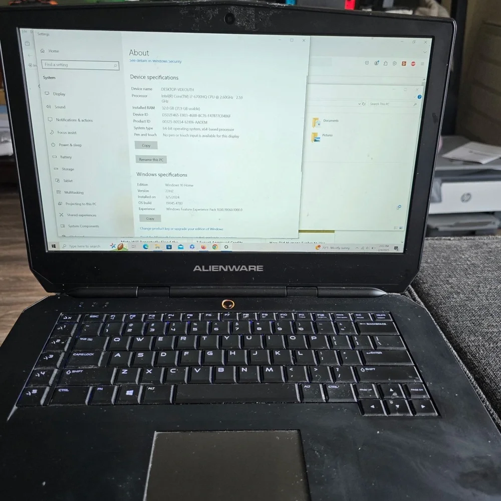Iphone 14 Pro Max With TikTok download and Alienware laptop
